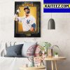 Aaron Nola 2022 All MLB Second Team Pitcher Philadelphia Phillies Art Decor Poster Canvas