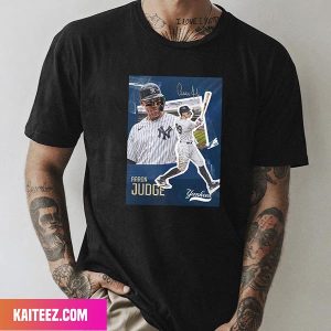 Aaron Judge New York Yankees MLB Signatures Style T-Shirt