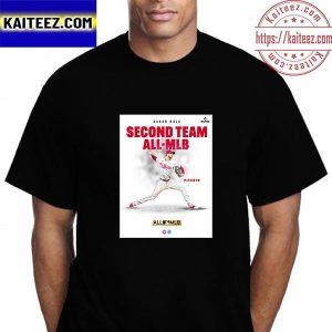 Aaron Nola 2022 All MLB Second Team Pitcher Philadelphia Phillies Vintage T-Shirt