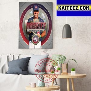 Adam Moseley Is DOC Counsilman Award In 2022 USA Baseball Organizational Awards Art Decor Poster Canvas