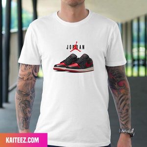 Air Jordan 1 Low Bred Sail Fan Gifts T-Shirt