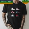 Air Jordan Retro 13 Starfish Shose T-shirt