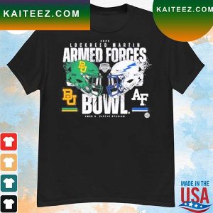 Air force falcons vs baylor bears 2022 lockheed martin armed forces bowl T-shirt