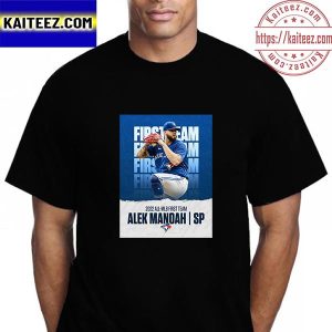 Alek Manoah 2022 All MLB First Team SP Toronto Blue Jays Vintage T-Shirt