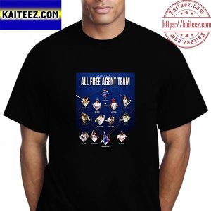 All Free Agent Team In MLB Vintage T-Shirt