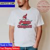 American League Champions 95 Cleveland Indians Vintage T-Shirt