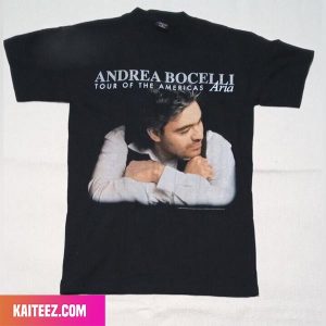 Andrea Bocelli Tour 2022-2023 Usa Dates Merch Style T-Shirt