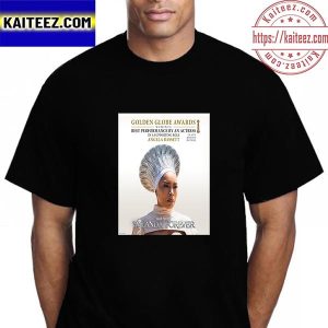 Angela Bassett Golden Globe Nomination For Best Supporting Actress In A Motion Picture For Black Panther Wakanda Forever Vintage T-Shirt