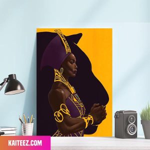 Angela Bassett as Queen Ramonda Wakanda Forever Black Panther Poster
