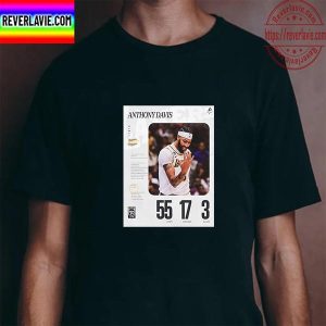Anthony Davis Of Los Angeles Lakers NBA Vintage T-Shirt