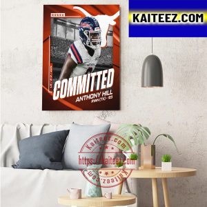 Anthony Hill Ryan Committed To Texas A&M Art Decor Poster Canvas