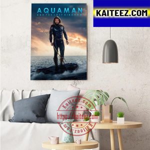Aquaman And The Lost Kingdom Art Decor Poster Canvas