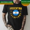 Argentina Abbey Road Emiliano Martinez Lisandro Martinez Julian Alvarez Paulo Dybala Lionel Messi signatures T-shirt