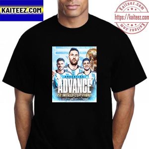 Argentina Advance To World Cup Final 2022 Vintage T-Shirt