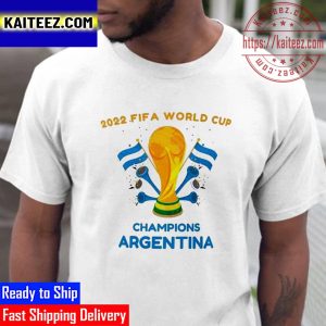 Argentina Are 2022 FIFA World Cup Champions Vintage T-Shirt