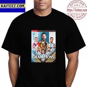 Argentina Are 2022 World Cup Champions Vintage T-Shirt
