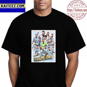 Argentina Are FIFA World Cup 2022 Winners Vintage T-Shirt