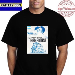 Argentina Are The 2022 World Cup Champions Vintage T-Shirt