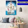 Argentina Champions FIFA World Cup Qatar 2022 Art Decor Poster Canvas