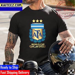 Argentina Champions World Cup Qatar 2022 Champions Vintage T-Shirt