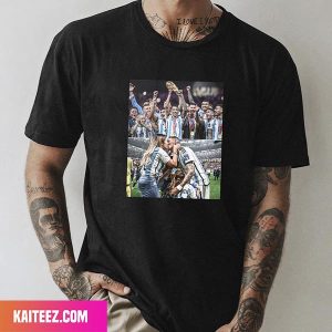 Argentina Don’t Win The 2022 FIFA World Cup Without Angel Di Maria Congratulations Style T-Shirt