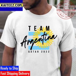 Argentina Football Team World Cup Champions Qatar 2022 Vintage T-Shirt