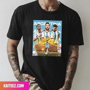 Argentina National Team Is A Champions Of FIFA World Cup 2022 Style T-Shirt