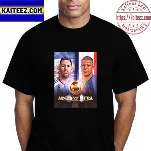 Argentina Vs France In The 2022 FIFA World Cup Final Vintage T-Shirt