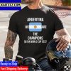 Argentina Team FIFA World Cup Qatar 2022 Vintage T-Shirt