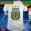 Argentina World Cup Winners 2022, Lionel Messi Champions T-Shirt