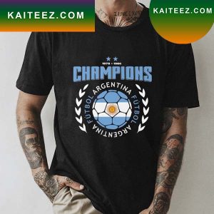 Argentina World Football Champions Soccer Fans Essential T-Shirt