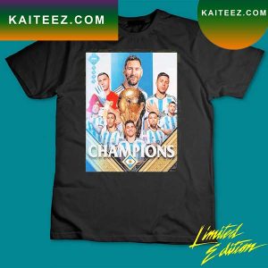 Argentina are 2022 world cup champions T-shirt