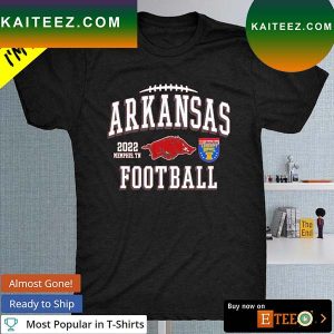Arkansas Razorbacks 2022 Liberty Bowl T-shirt