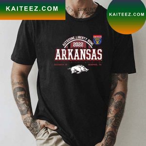 Arkansas Razorbacks Football 2022 Autozone Liberty Bowl T-shirt