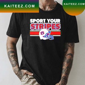 Auburn Tigers sport your stripes T-shirt