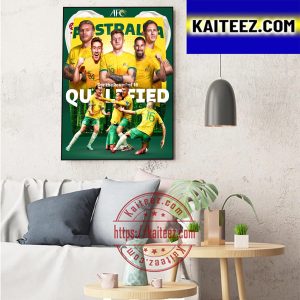 Australia Advances On Tiebreakers To The Knockout Stage Art Decor Poster Canvas
