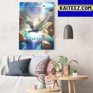 Avatar The Way Of Water Fan Art Poster Art Decor Poster Canvas