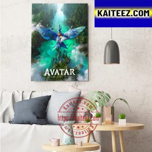 Avatar The Way Of Water Fan Art Poster Movie Art Decor Poster Canvas