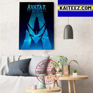 Avatar The Way Of Water Original Motion Picture Soundtrack Art Decor Poster Canvas