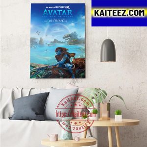 Avatar The Way Of Water ScreenX Official Poster Art Decor Poster Canvas