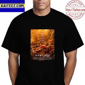 Babylon Official Poster Movie Vintage T-Shirt