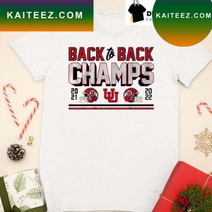 Back to Back B1G Champs The Utah Utes 2021 2022 T-shirt