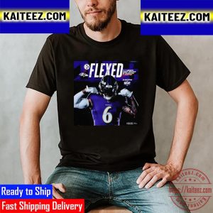 Baltimore Ravens Flexed 1 1 2023 Vintage T-Shirt