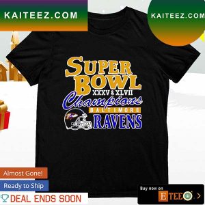 Baltimore Ravens Super Bowl champions T-shirt