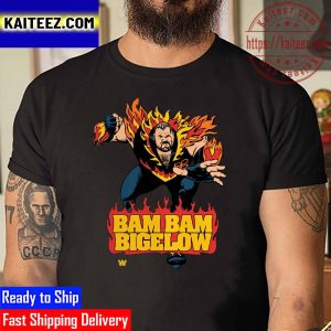 Bam Bam Bigelow Illustrated Vintage T-Shirt