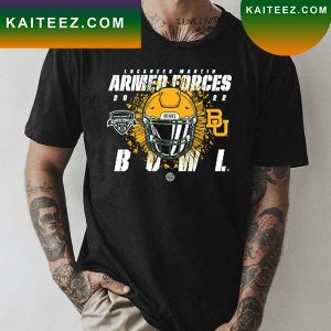 Baylor Bears 2022 Lockheed Martin Armed Forces Bowl T-Shirt