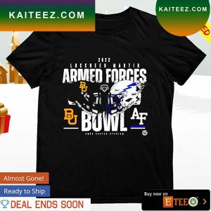 Baylor Bears vs Air Force Falcons 2022 lockheed martin armed forces bowl T-shirt