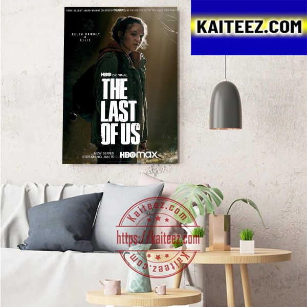 Bella Ramsey Is Ellie In The Last Of Us Art Decor Poster Canvas