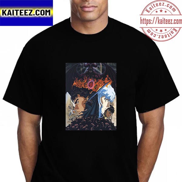 Berserk 1997 Anime Vintage T-Shirt - Kaiteez