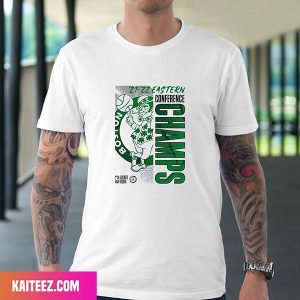 Boston Celtics Fanatics Branded White 2022 Eastern Conference Champions Locker Room Fan Gifts T-Shirt